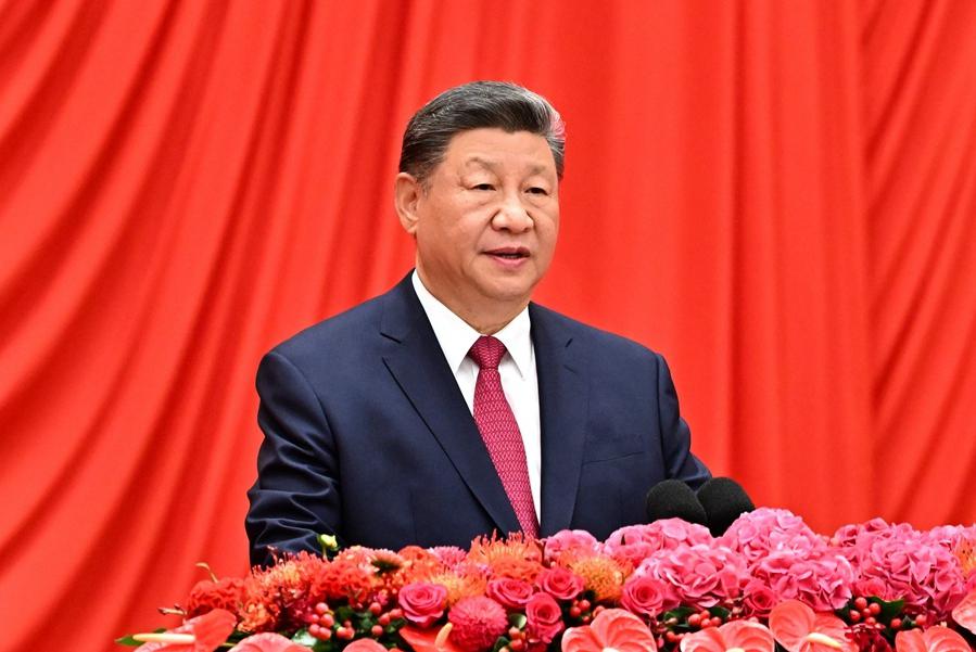 习近平：在庆祝中华人民共和国成立76周年招待会上的讲话